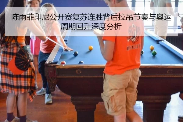 陈雨菲印尼公开赛复苏连胜背后拉吊节奏与奥运周期回升深度分析